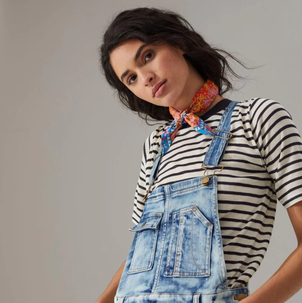Anthropologie Pilcro Tie Dye Overalls - Picture 2 of 16